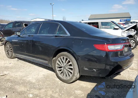 2017 Lincoln Continental Select from USA, damaged, VIN 1LN6L9SP7H5606048